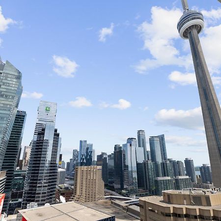 2Bedroom Cn Tower And Water Views - Free Parking - Rooftop Pool Toronto Exterior photo